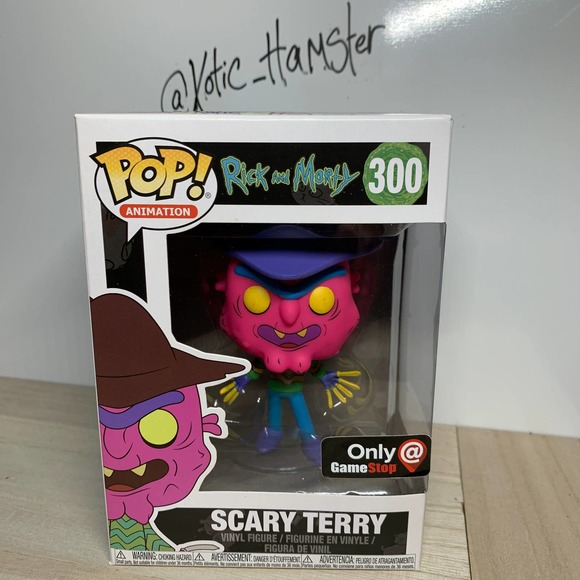 Funko Pop Scary Terry Neon Blacklight